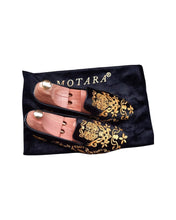 Load image into Gallery viewer, Esho Full Embroidered Velvet Loafers
