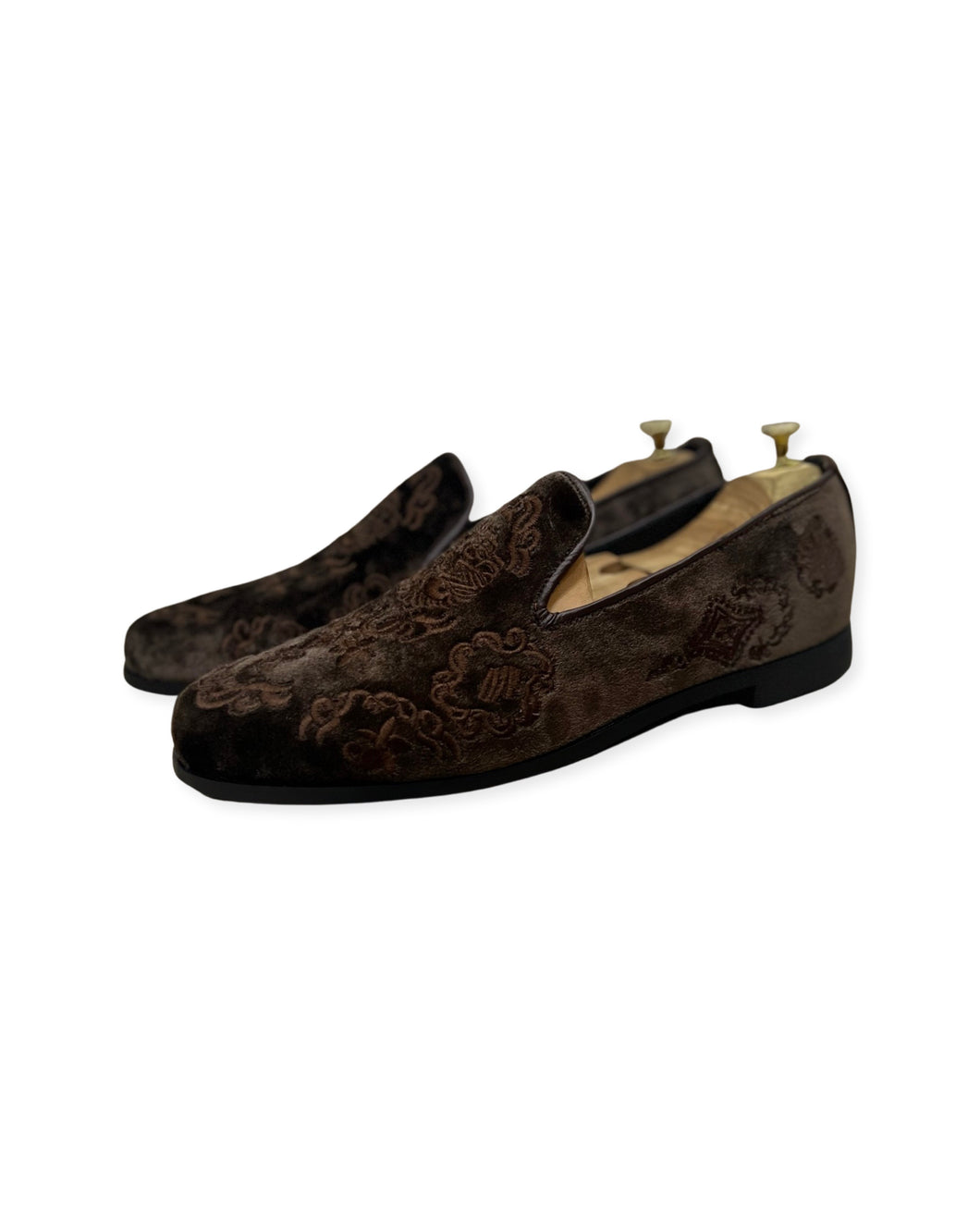 Esho Full Embroidered Loafers