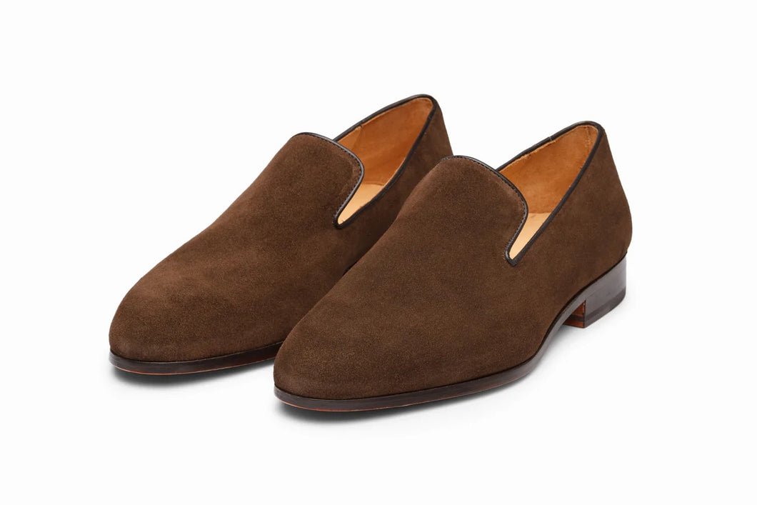 Antigua Suede Loafers | Brown